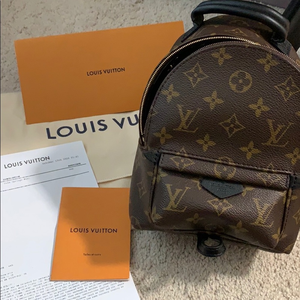 Louis Vuitton Palm Springs Mini Monogram